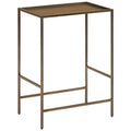 Table d'Appoint Metal Montclair, Or Fume