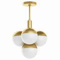 Suspension Oliver, Laiton Naturel