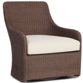 Fauteuil Pivotant Exterieur Blaire, Tissage Bronze