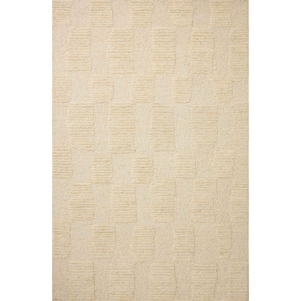 Tapis Sowerby SOW-01 Leanne Ford ¡Á Loloi, Ivoire Ancien