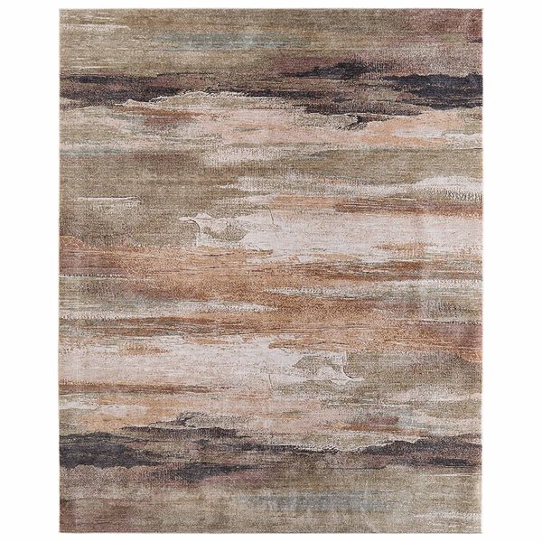 Tapis Pearson 39SBF Feizy, Vert/Beige