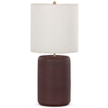 Lampe de Table Sadia, Aubergine Foncee