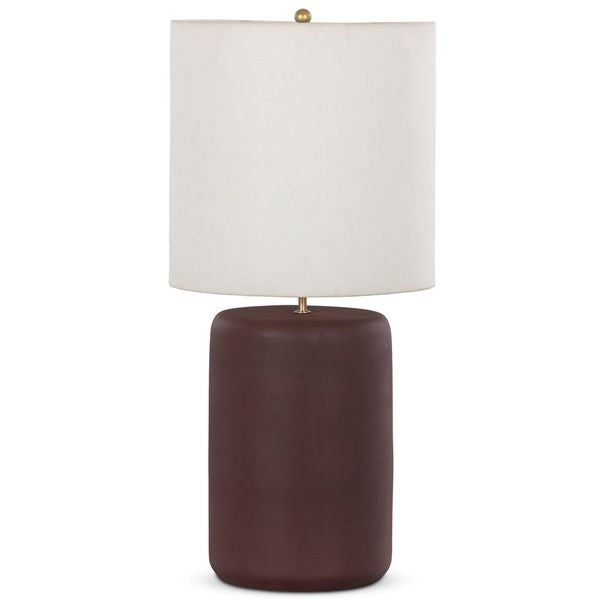 Lampe de Table Sadia, Aubergine Foncee